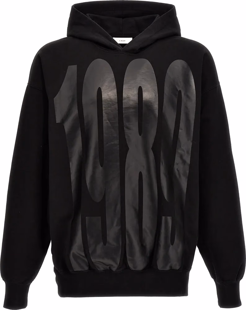 1989 Studio Black Cotton Sweatshirt