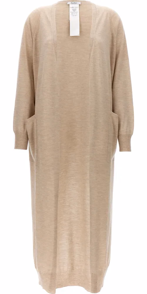 Max Mara Beige Cashmere Cardigan