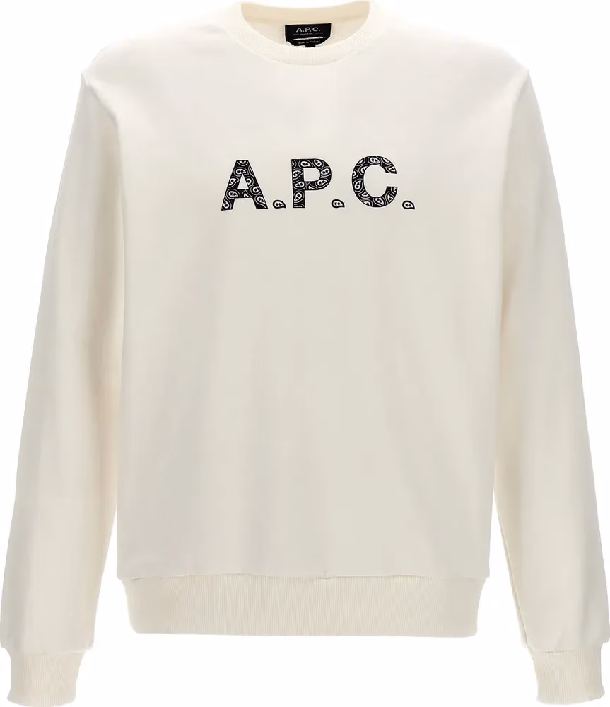 A.P.C. Bicolor Cotton Sweatshirt