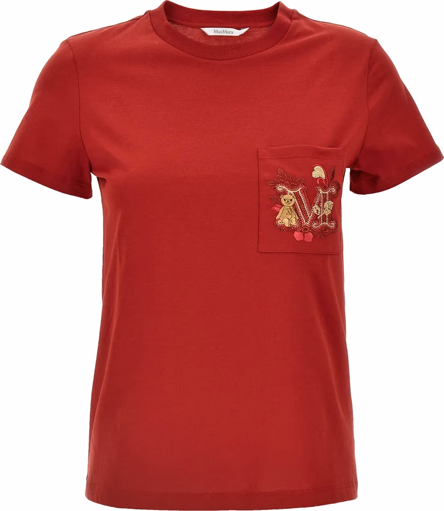 Max Mara Multicolor Cotton T-Shirt