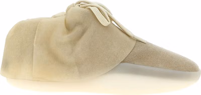Beige Leather Sneakers