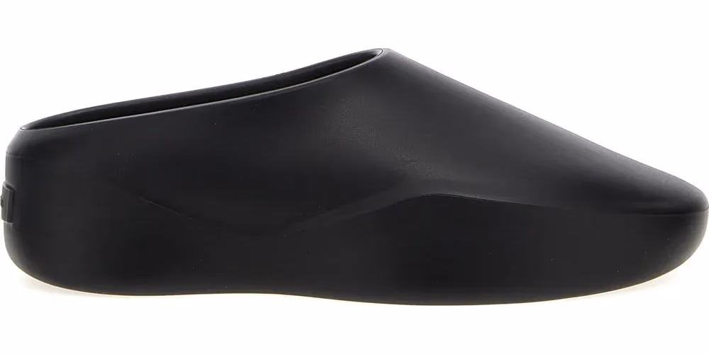 Fear Of God Black Rubber Clogs