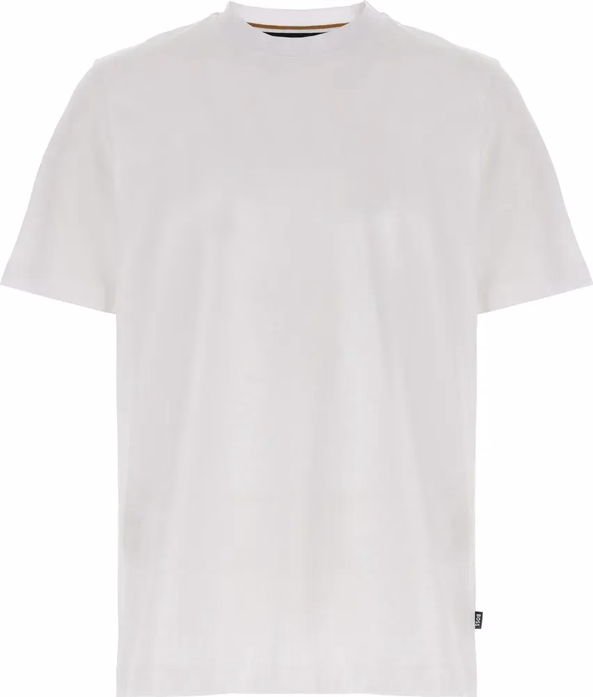 Hugo Boss White Cotton T-Shirt