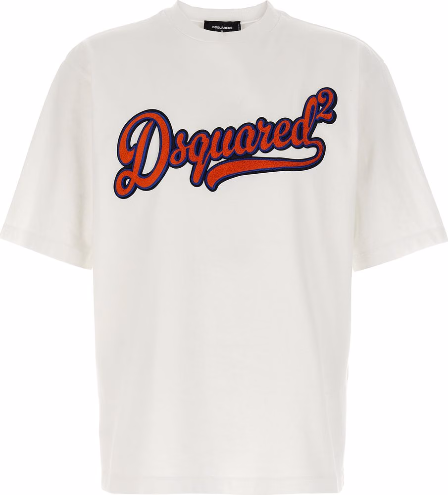 Dsquared² White Cotton T-Shirt