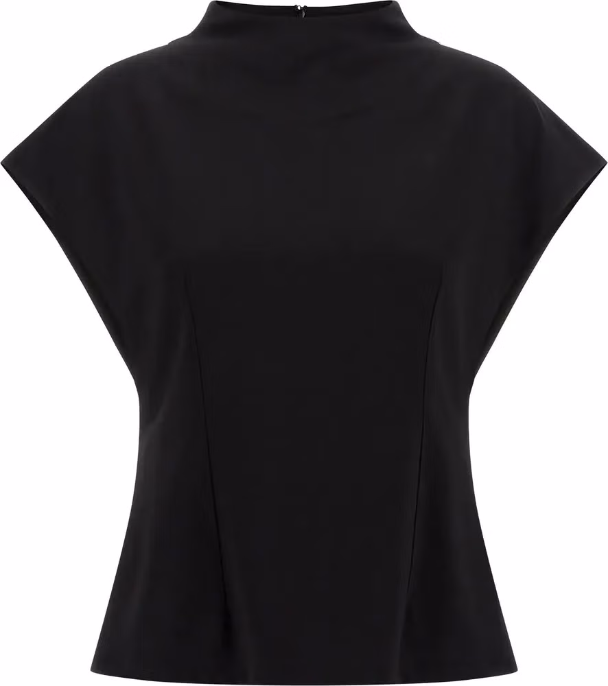 Armarium Black Viscose Shirt