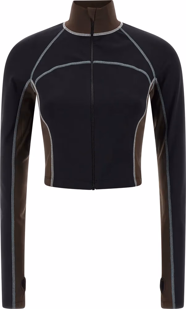 Fendi Black Polyamide Top