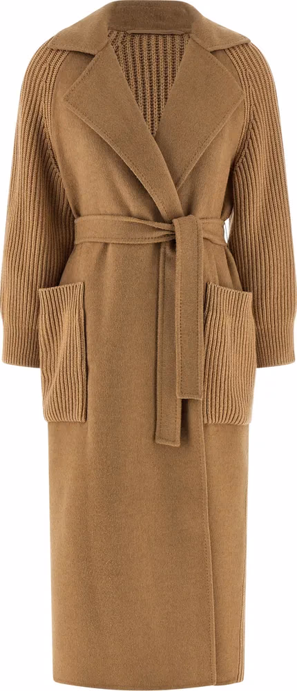 Max Mara Beige Wool Coat