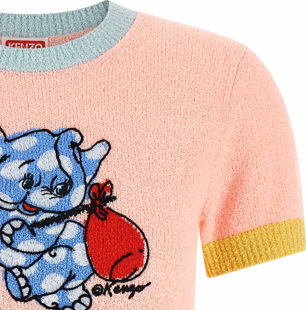 Kenzo Multicolor Cotton T-Shirt