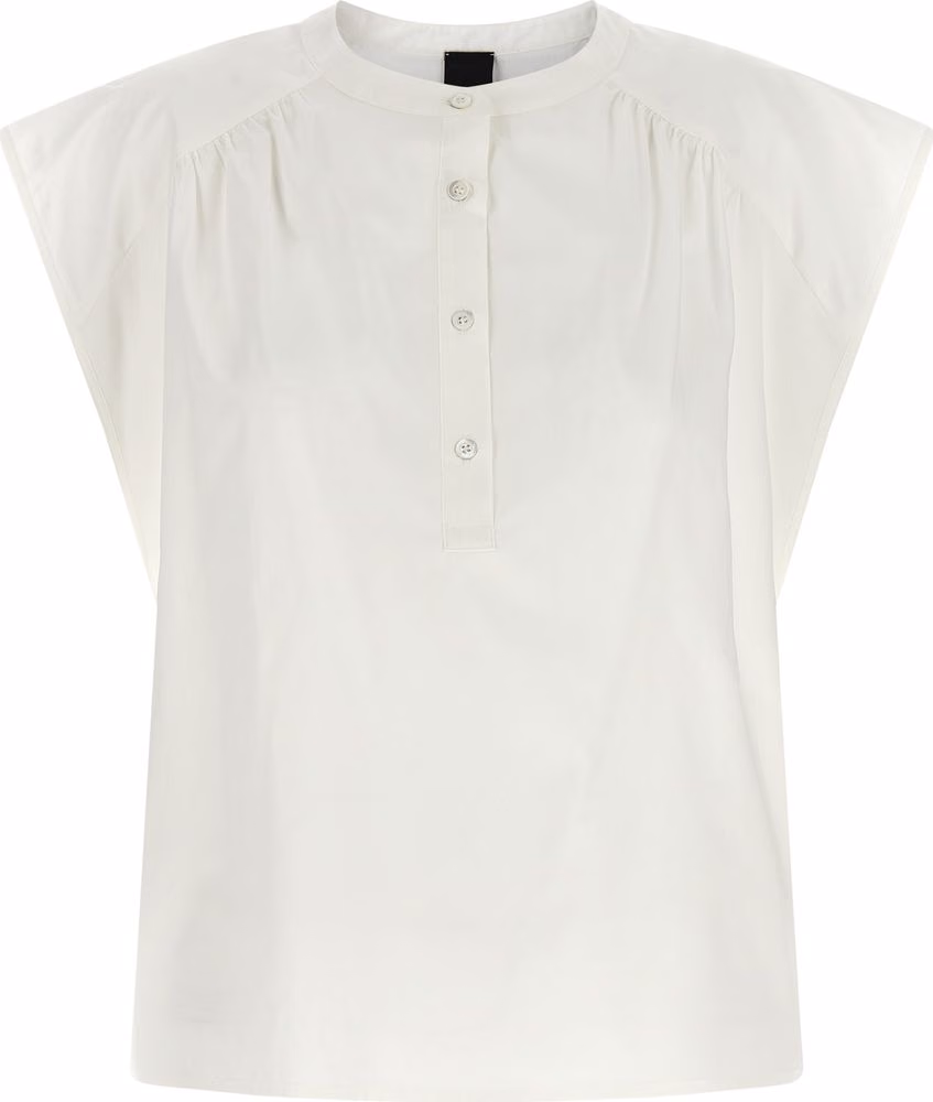PINKO White Cotton Blouse