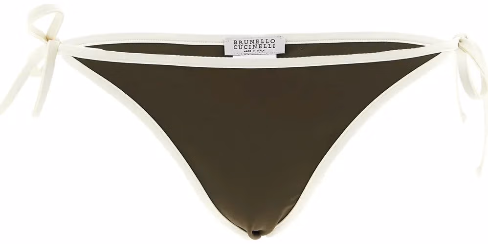 Brunello Cucinelli Bicolor Polyamide Swim Briefs