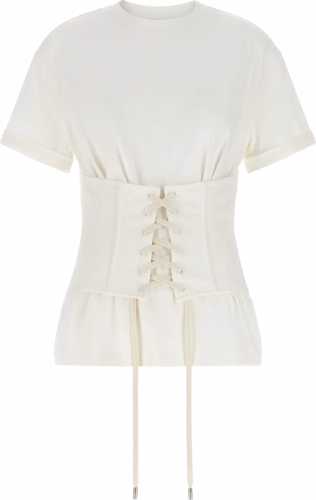Alexander McQueen White Cotton T-Shirt
