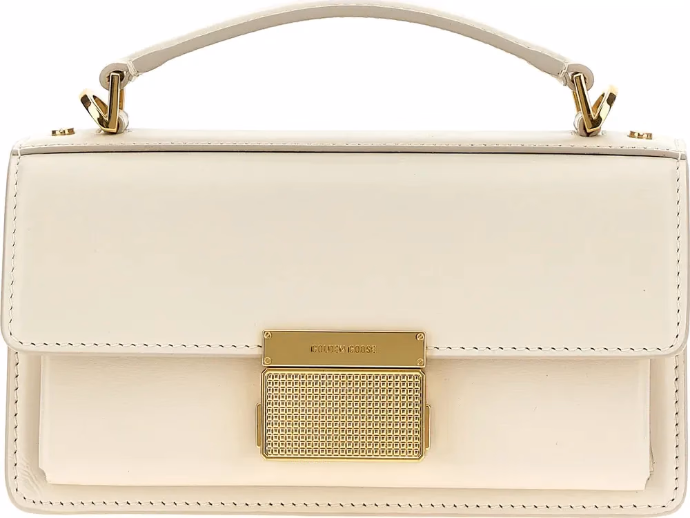 Golden Goose White Cowhide Handbag