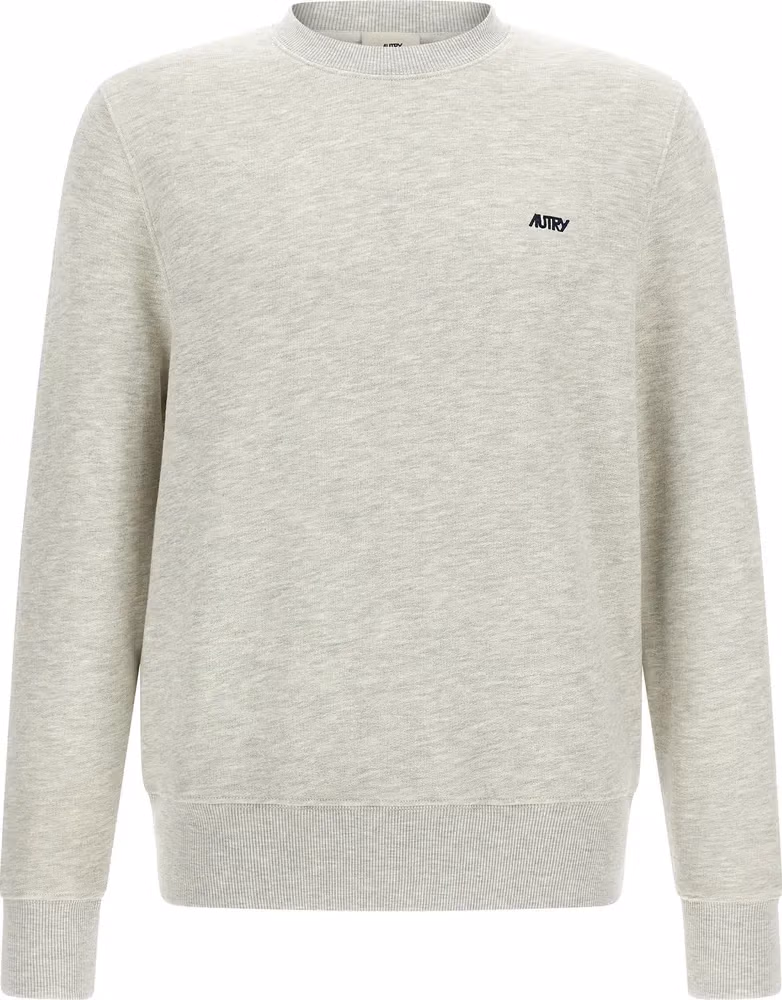 Autry Gray Cotton Sweatshirt
