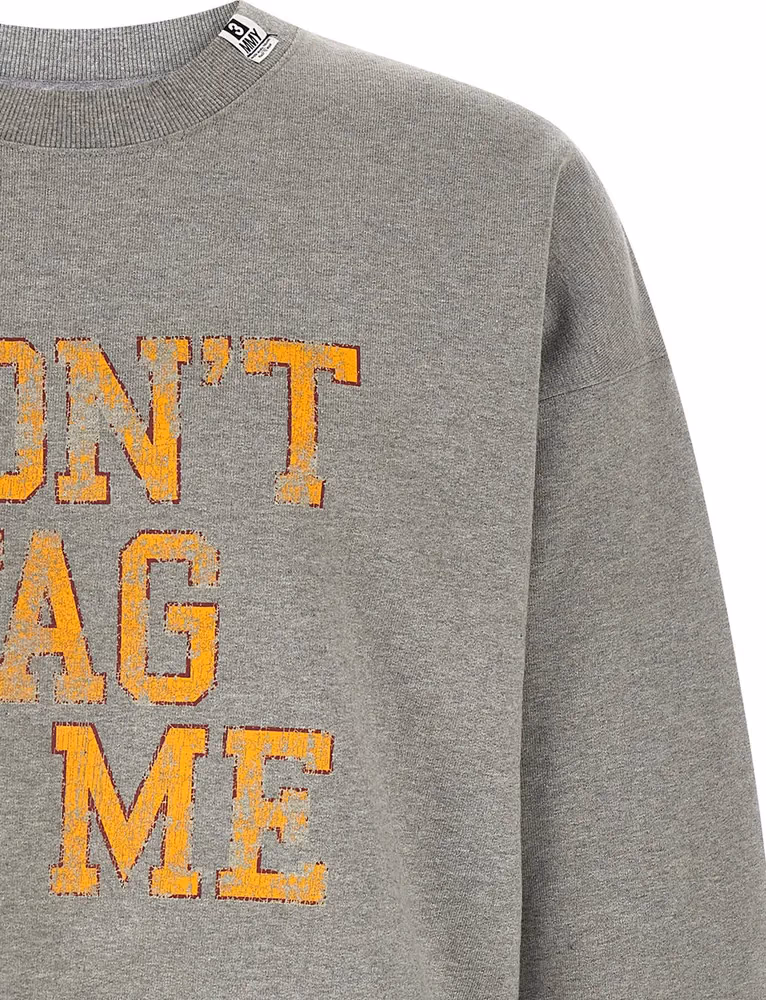 Maison Mihara Yasuhiro Gray Cotton Sweatshirt