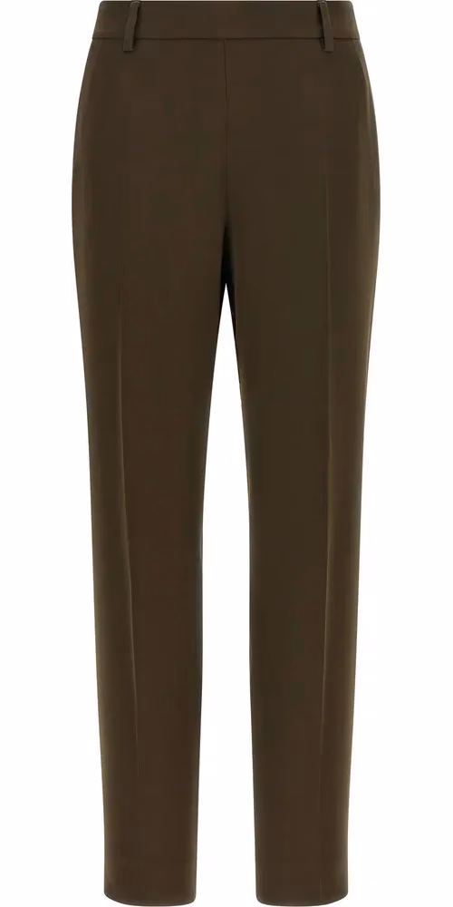 Alberto Biani Bicolor Triacetate Casual Pants