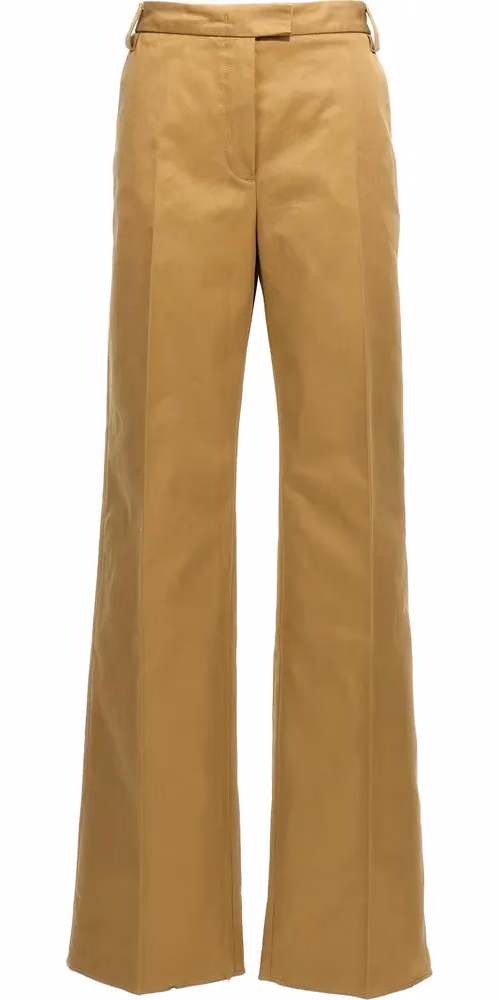 THELATEST Beige Cotton Casual Pants