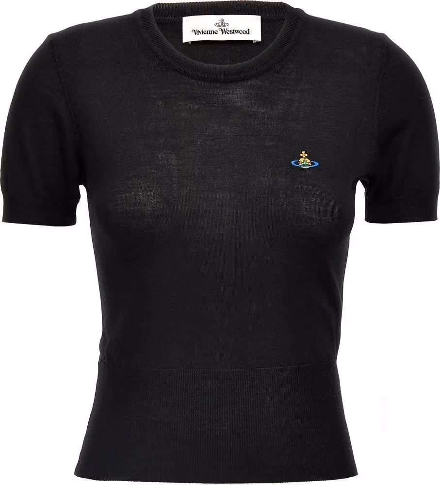 Vivienne Westwood Black Wool T-Shirt