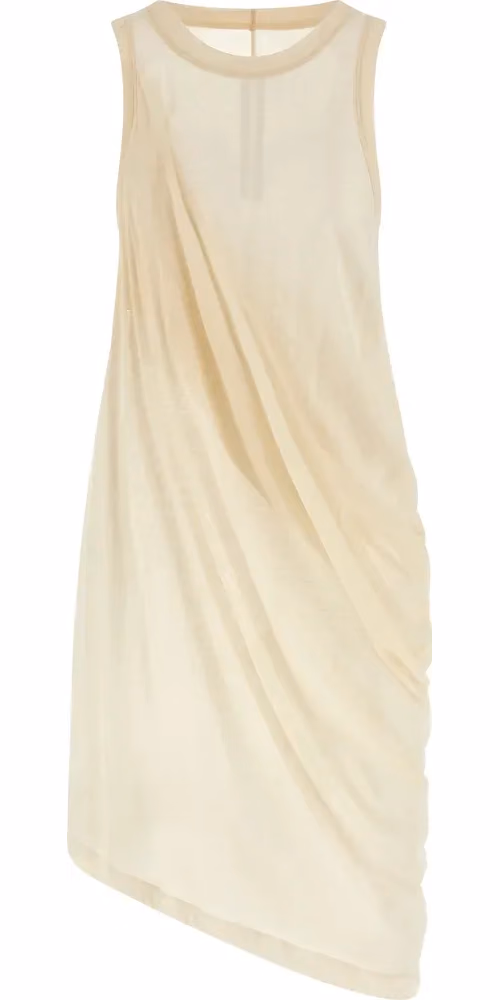 Rick Owens Beige Cotton Casual Dress