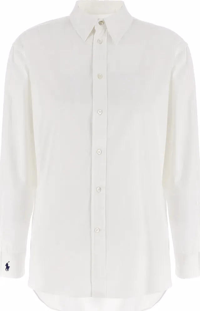 Polo Ralph Lauren White Cotton Blouse