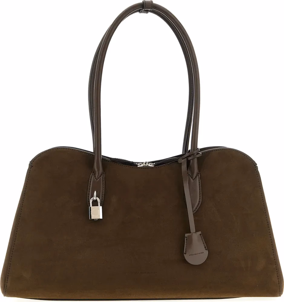 Stella McCartney Brown Hemp Shoulder Bag
