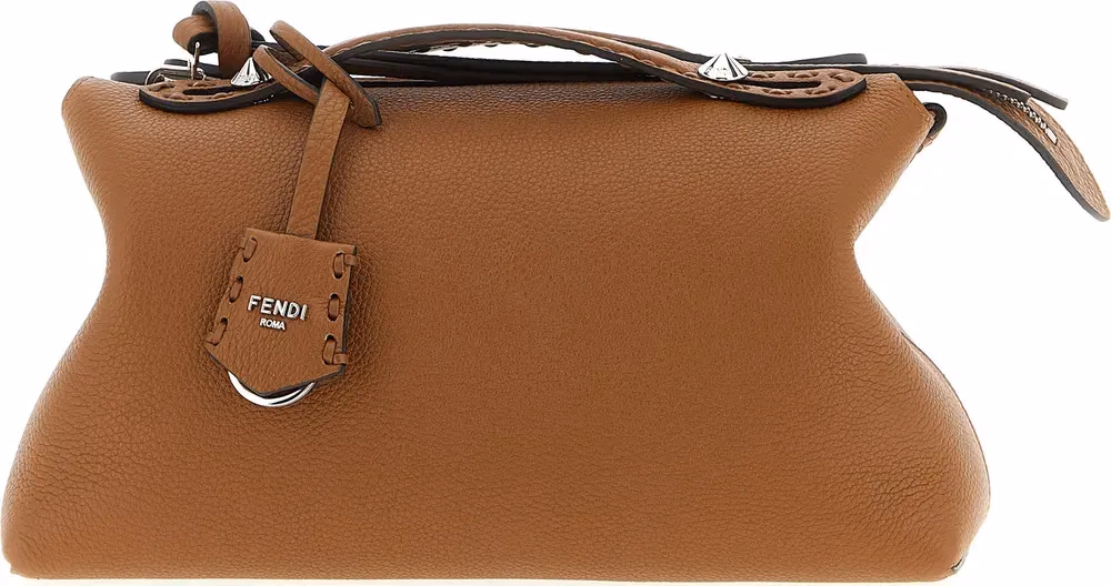 Fendi Brown Calfskin Handbag