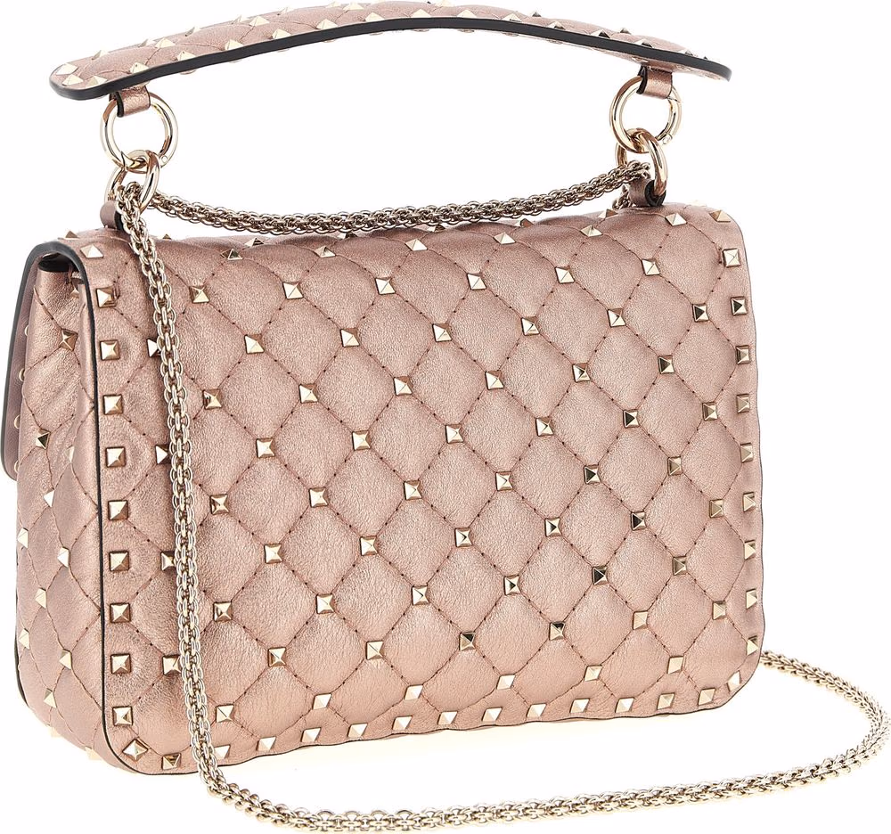 Valentino Garavani Multicolor Lamb Leather Shoulder Bag