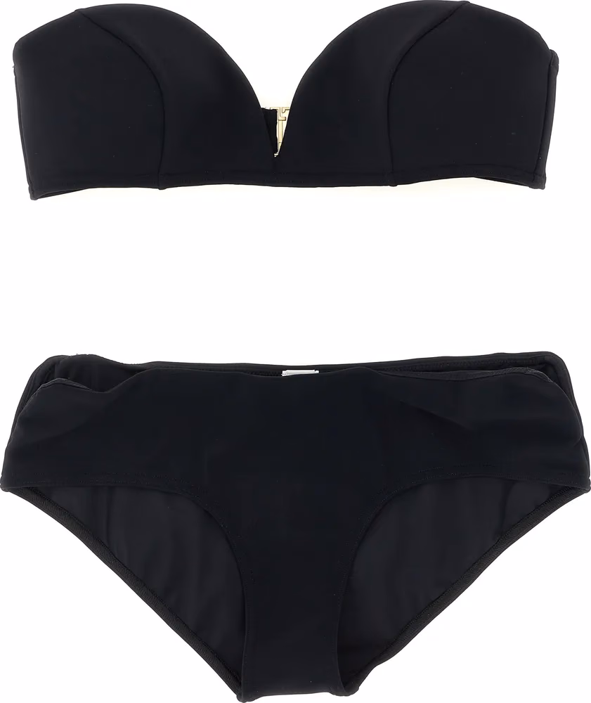 Zimmermann Black Polyamide Bikini