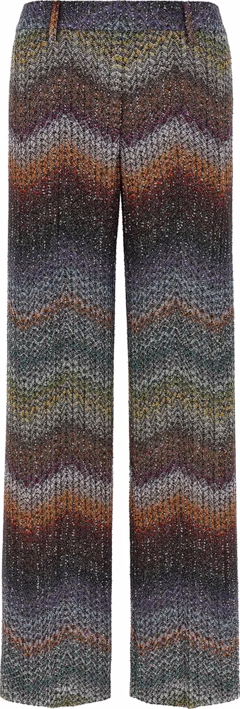 Missoni Multicolor Viscose Casual Pants