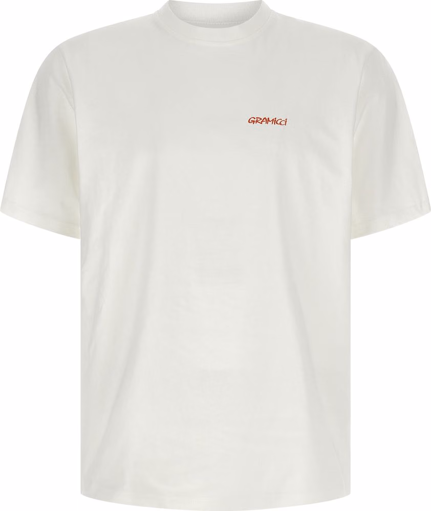 Gramicci White Cotton T-Shirt