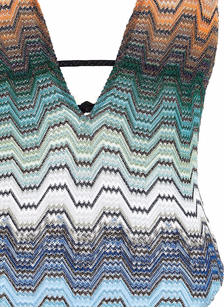 Missoni Multicolor Polyester One-Piece Swimsuit