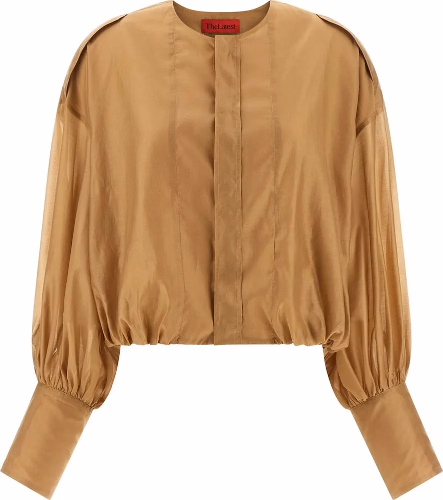THELATEST Beige Lyocell Blouse