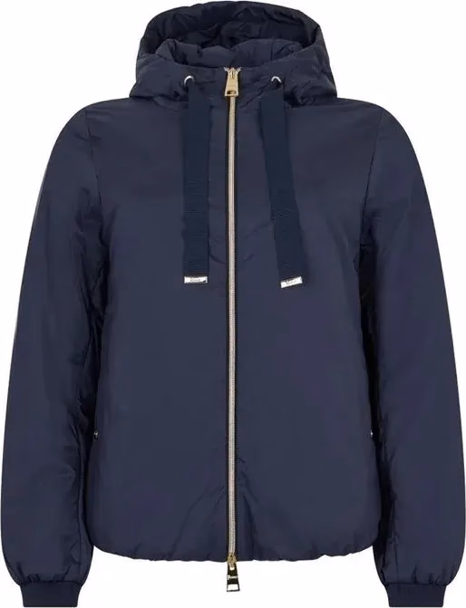 Herno Blue Polyamide Full-Length Jacket