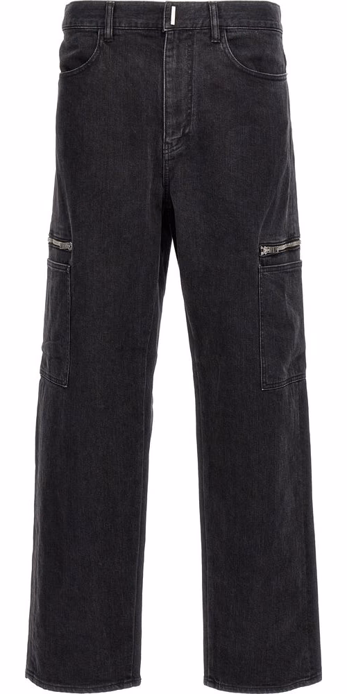 Givenchy Black Cotton Jeans Denim