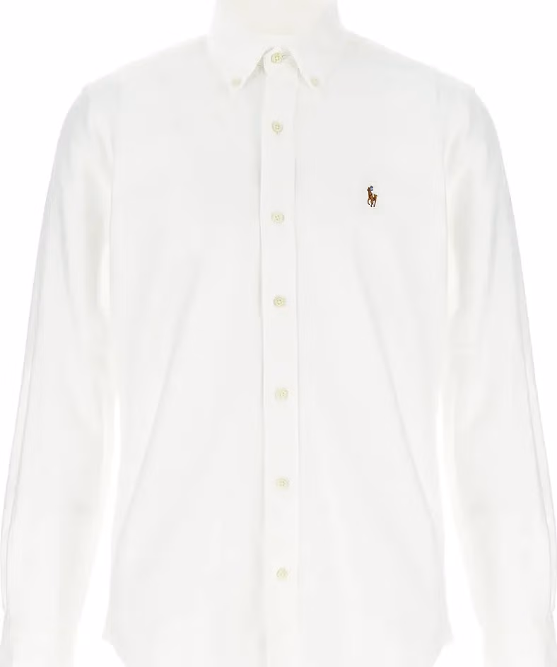 Polo Ralph Lauren White Cotton Blouse