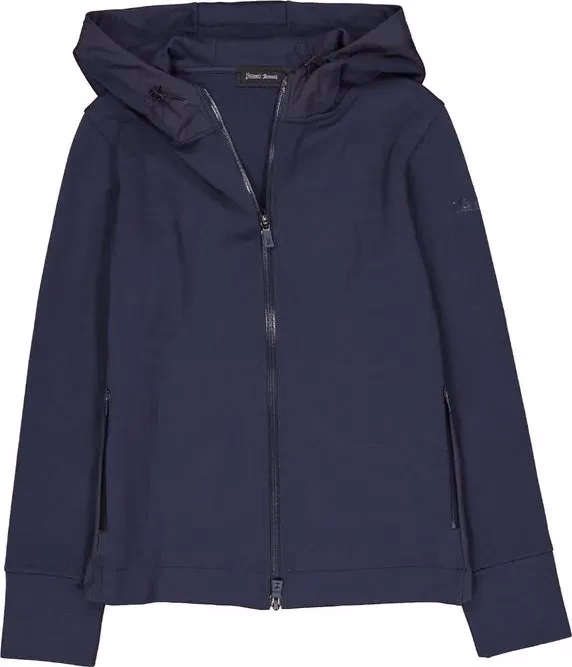 Herno Blue Cotton Sweatshirt