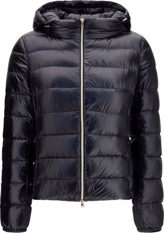 Herno Black Polyamide Full-Length Jacket