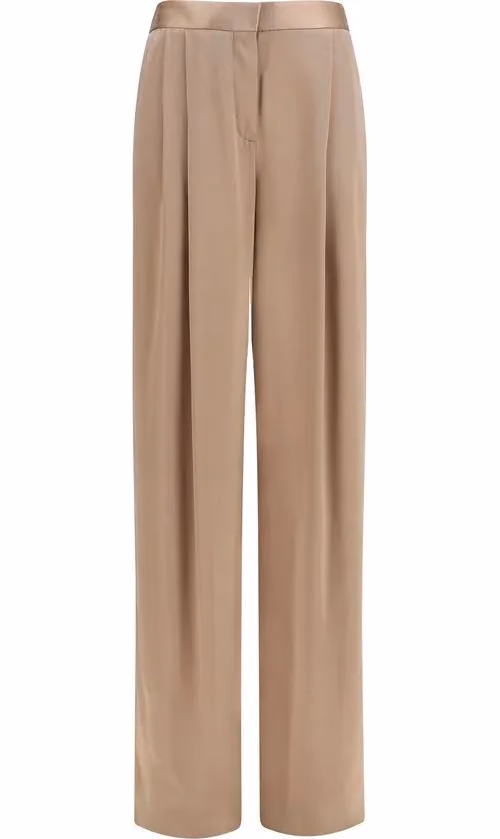 Tom Ford Beige Silk Casual Pants