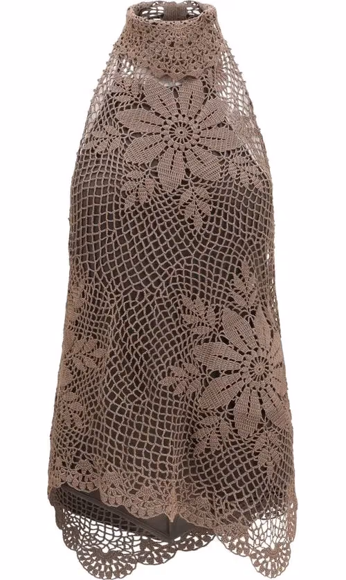 Magda Butrym Brown Cotton Blouse
