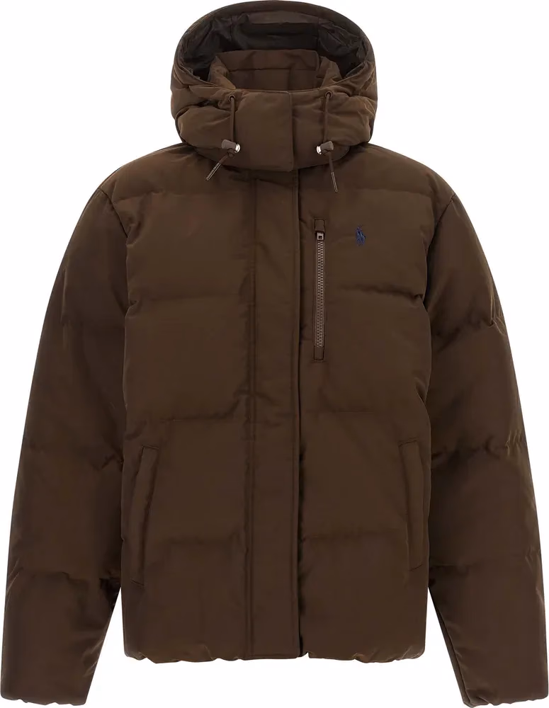 Polo Ralph Lauren Brown Polyester Full-Length Jacket