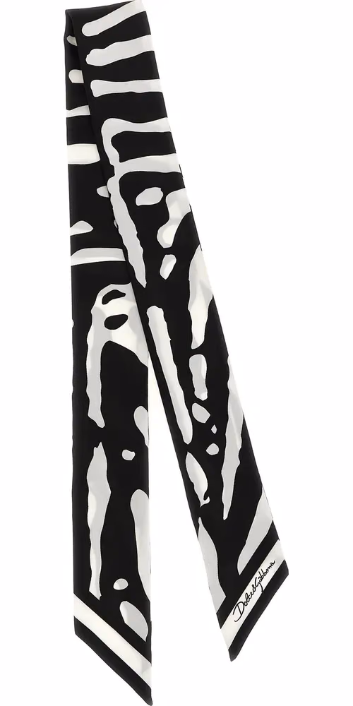 Dolce & Gabbana Bicolor Silk Foulard