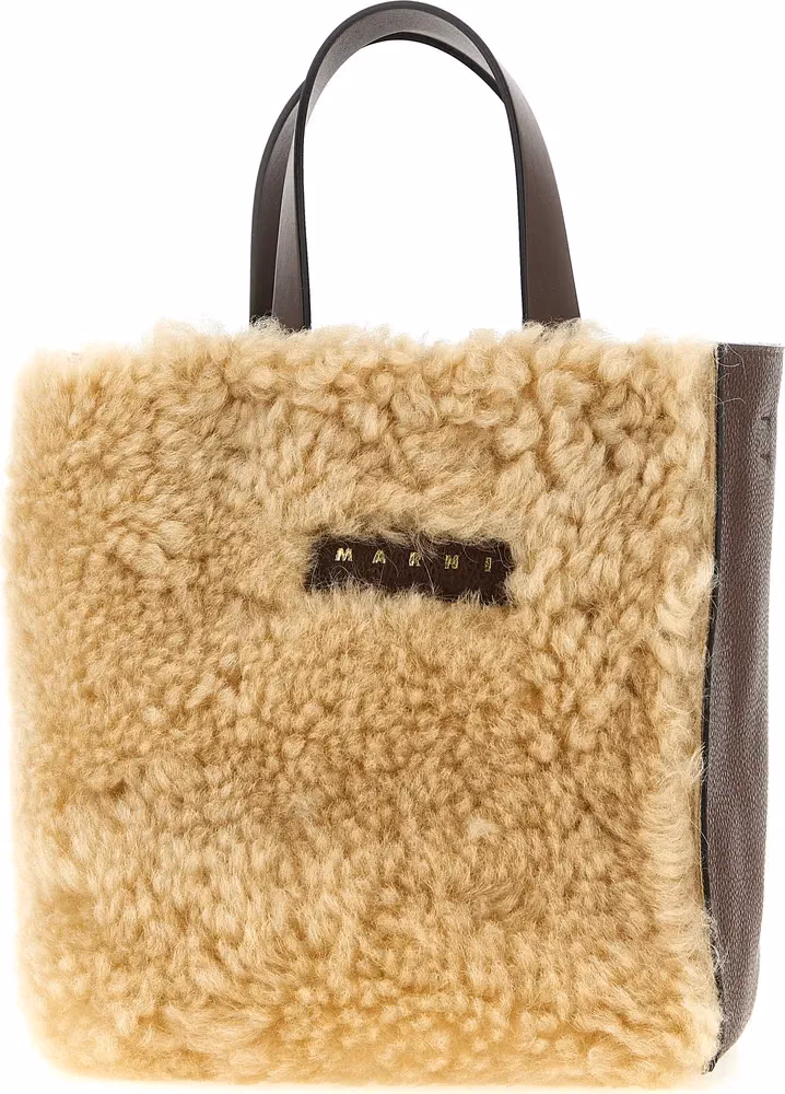 Marni Multicolor Lamb Leather Handbag