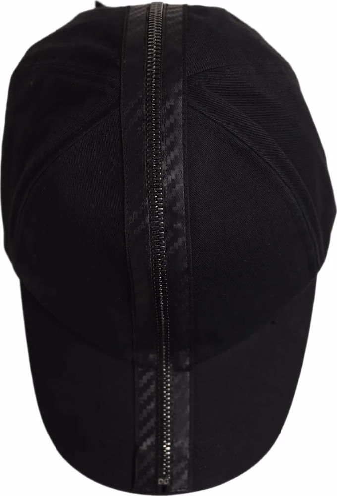 Dolce & Gabbana Men Black Cotton Baseball Cap 6 Panels Hat