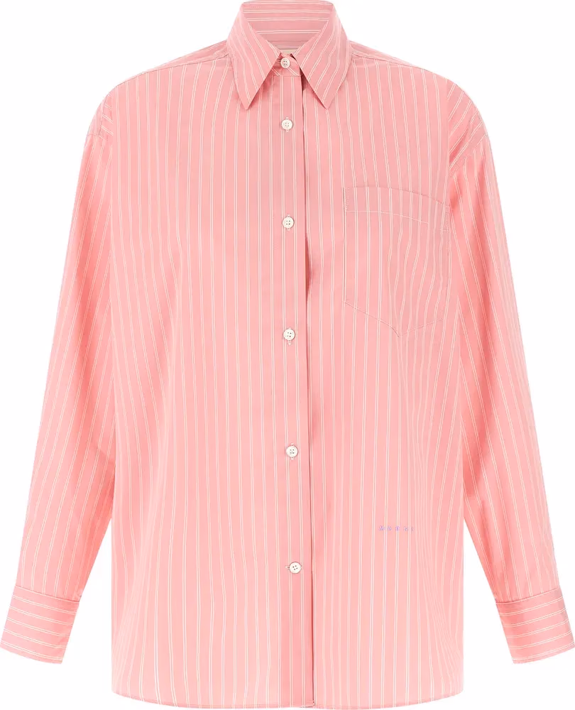 Marni Multicolor Cotton Blouse