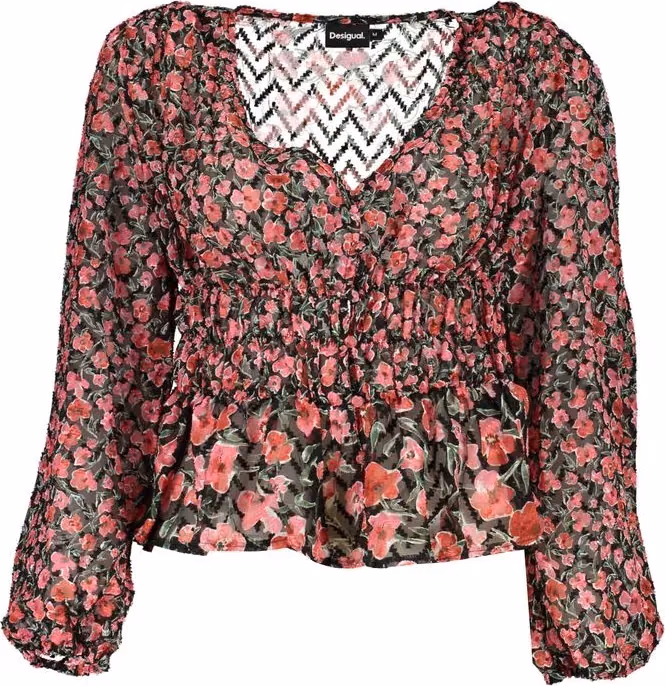 Desigual Rosa Polyester Woman Blouse