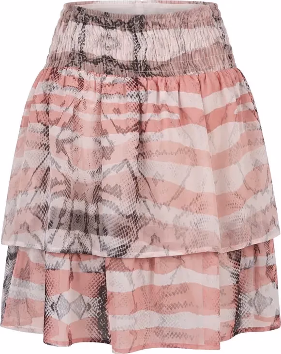 Trussardi Jeans Pink Polyester Women Skirt