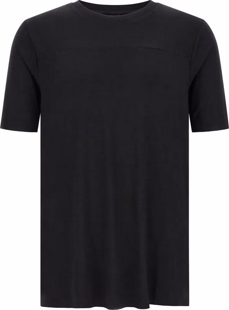 Thom Krom Black Viscose T-Shirt