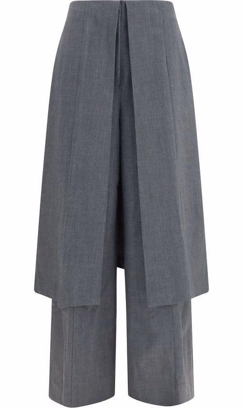 The Latest Gray Polyester Dress Pants