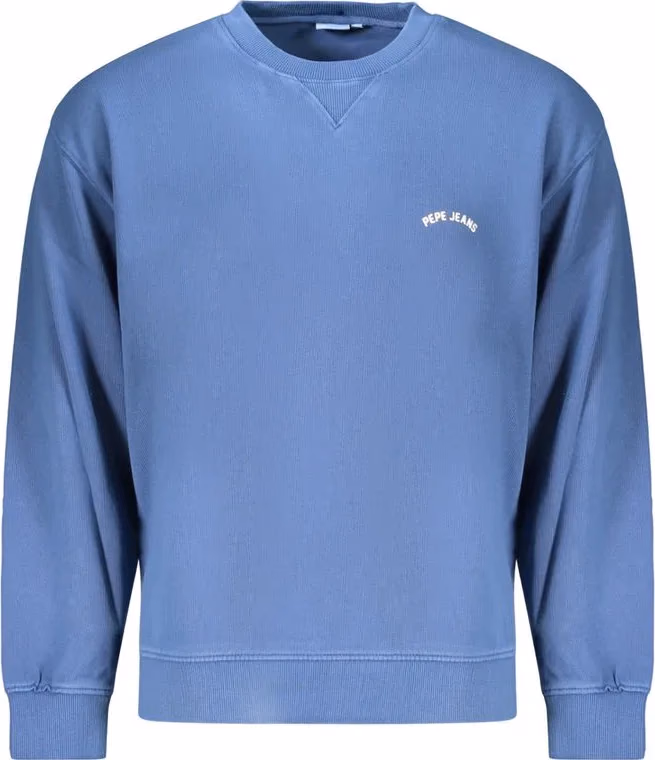 Pepe Jeans Blue Cotton Men's Sweatshirt