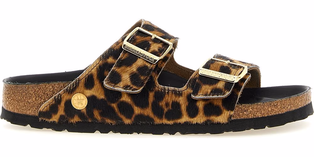 Birkenstock Brown Calfskin Slides