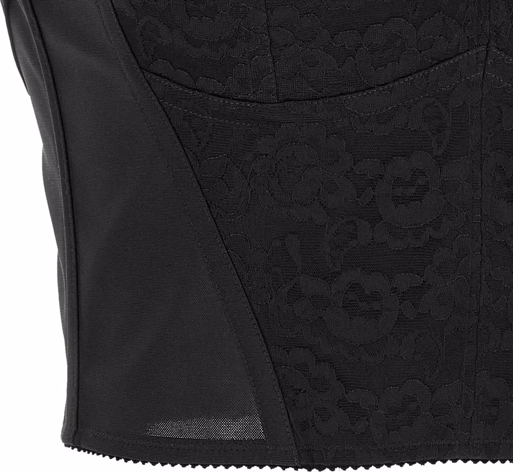Dolce & Gabbana Black Polyamide Tank Tops